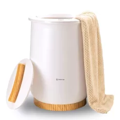 Keenray Towel Warmers, Luxury Bucket Towel Warmer, Large Towel Warmer for Bathroom, Fits Up to Two 40"X70" Oversized Towels