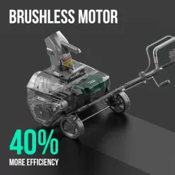Litheli 40V Snow Blower: Cordless Power, 20
