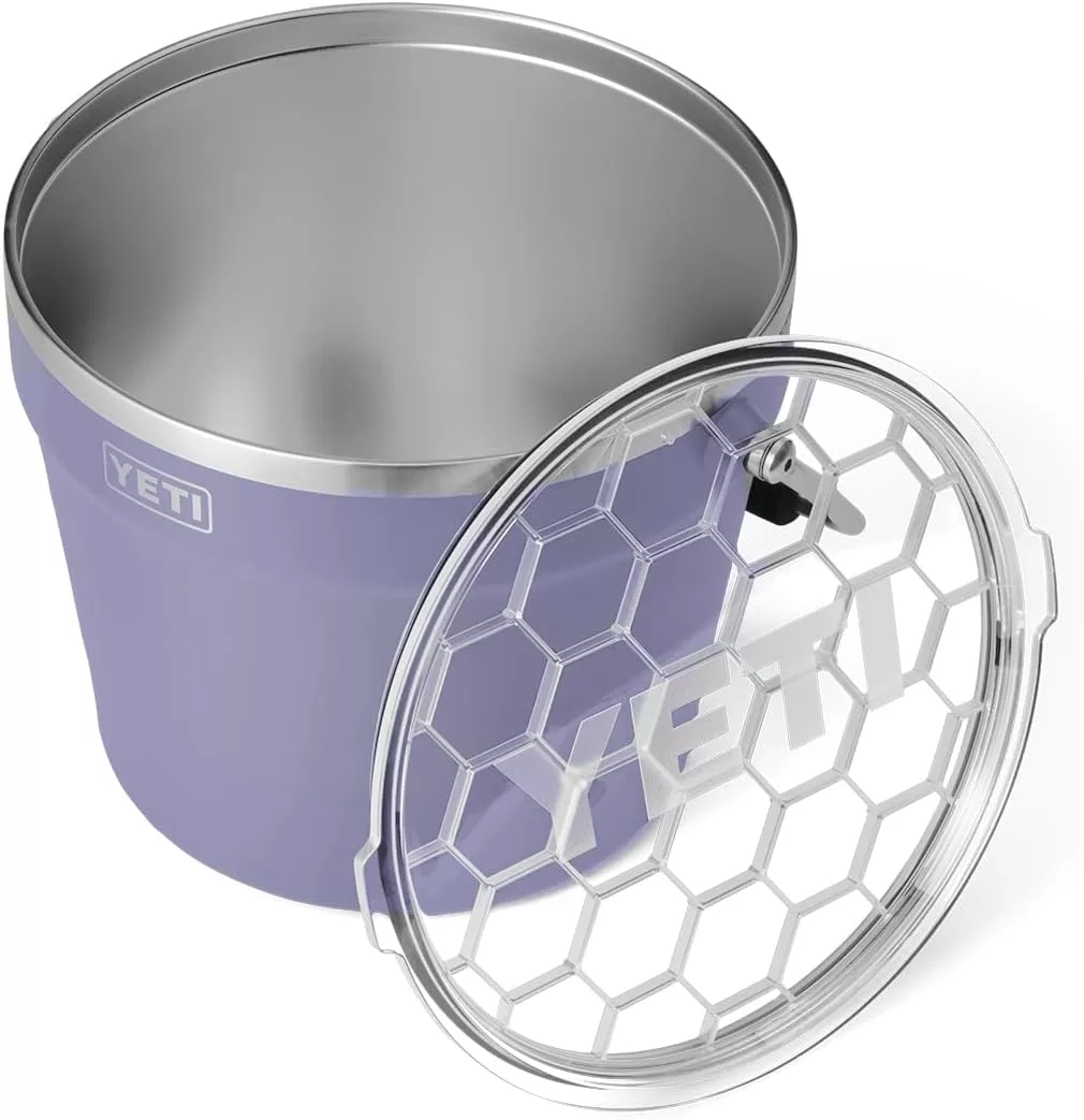YETI Rambler Beverage Bucket, Double-Wall Vacuum Insulated Ice Bucket with Lid, Cosmic Lilac - Image 5