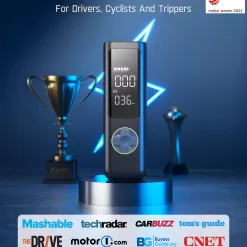 Fanttik X8 APEX Tire Inflator Portable Air Compressor, 2X Faster Inflation, 150PSI Cordless with LCD Dual Screen