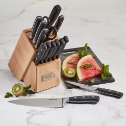 Cuisinart Triple Rivet Cutlery Block, Set of 15