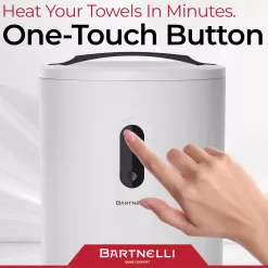 Bartnelli Pro Luxury Premium Towel Warmer, Extra Large Modern Bucket Style Warmer