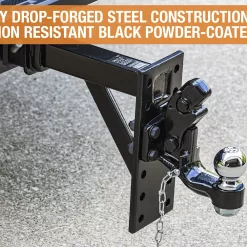 Buyers Products (BH82516) 8-Ton Combination Hitch, 2-5/16 Inch Ball , Black