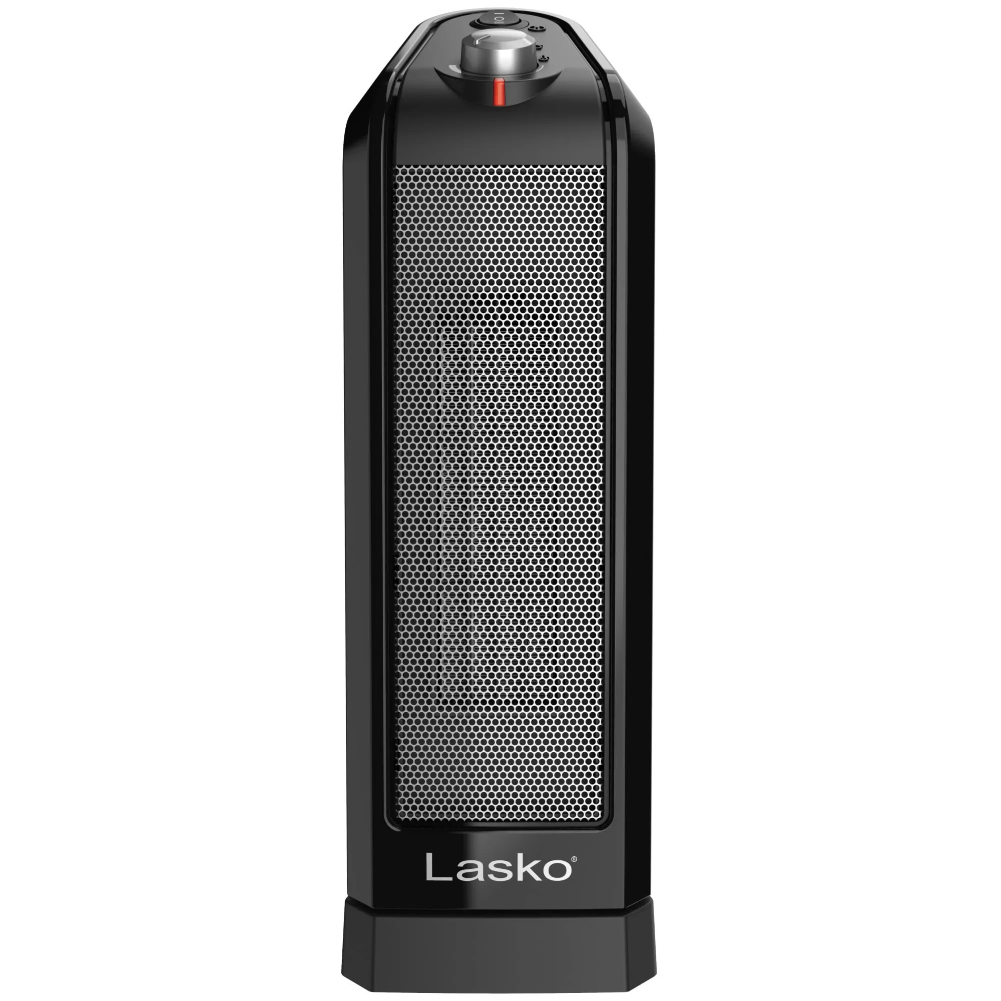 Lasko Oscillating Ceramic Space Heater for Home with Overheat Protection, Thermostat, and 3 Speeds, 15.7 Inches, Black