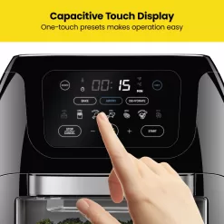 CHEFMAN 10L Multifunction Digital Air Fryer, Rotisserie, Dehydrator, Convection Oven with 17 Presets