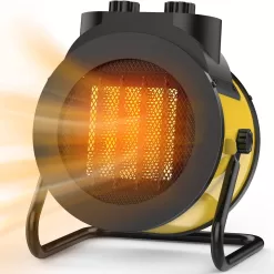 Elevoke Space Heaters for Indoor Use, 1500W PTC Electric Heater with 90°Adjustable Angle