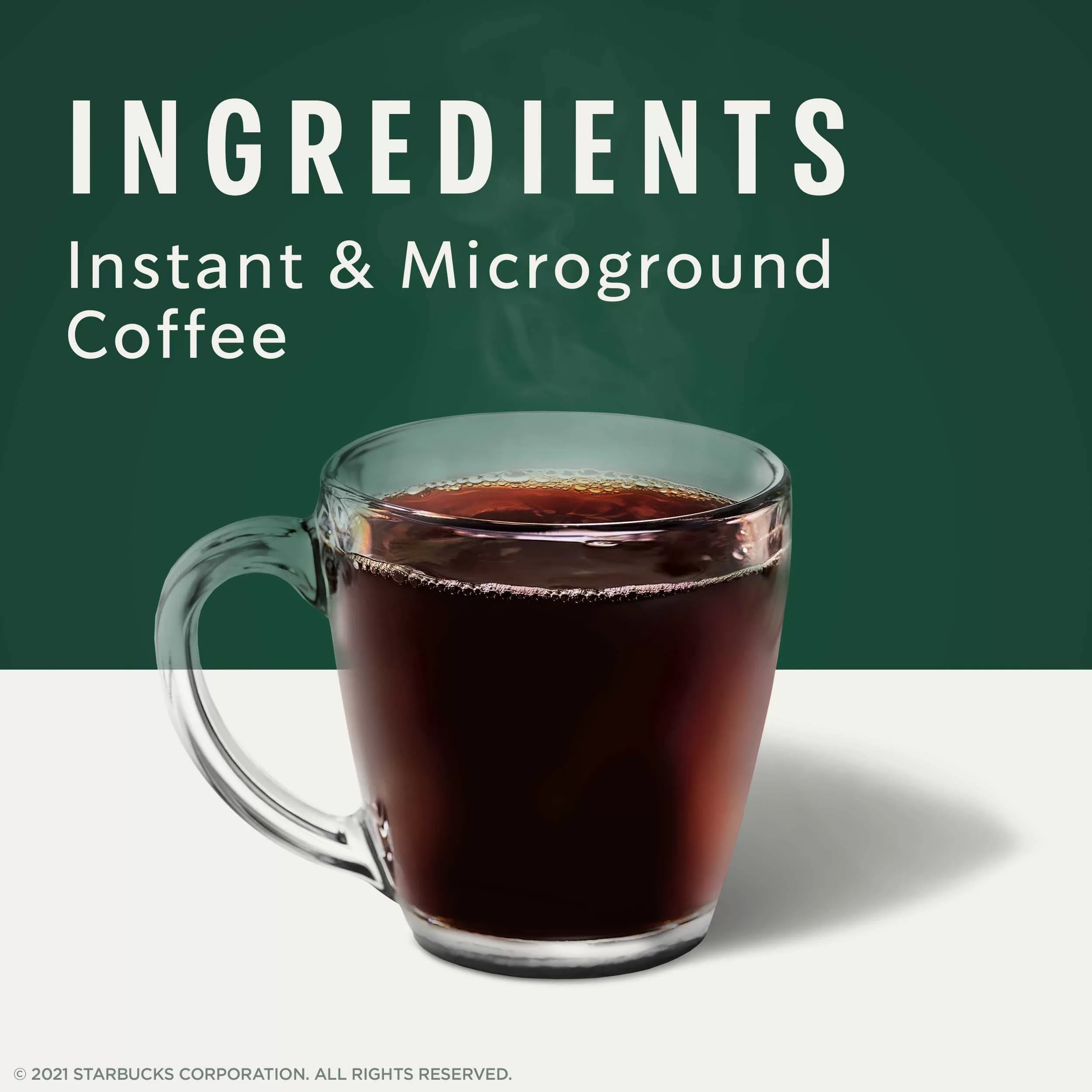 Starbucks VIA Instant Coffee Dark Roast Packets — French Roast — 1 box (50 packets)