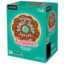 The Original Donut Shop Regular Keurig Single-Serve K-Cup Pods, Medium Roast Coffee, 96 Count (4 Packs of 24)