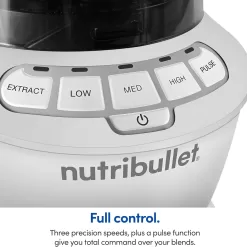 Nutribullet Full-Size Blender Combo 1200W –Matte White