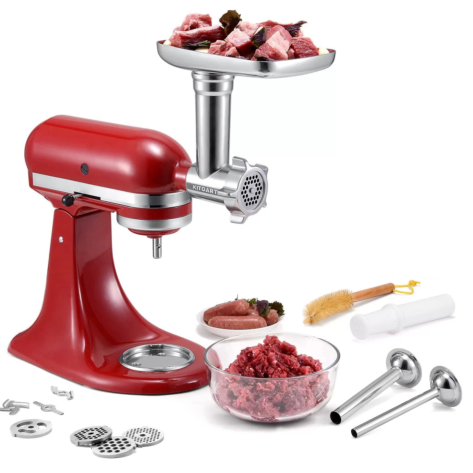 Metal Food Grinder Attachments for KitchenAid Stand Mixers