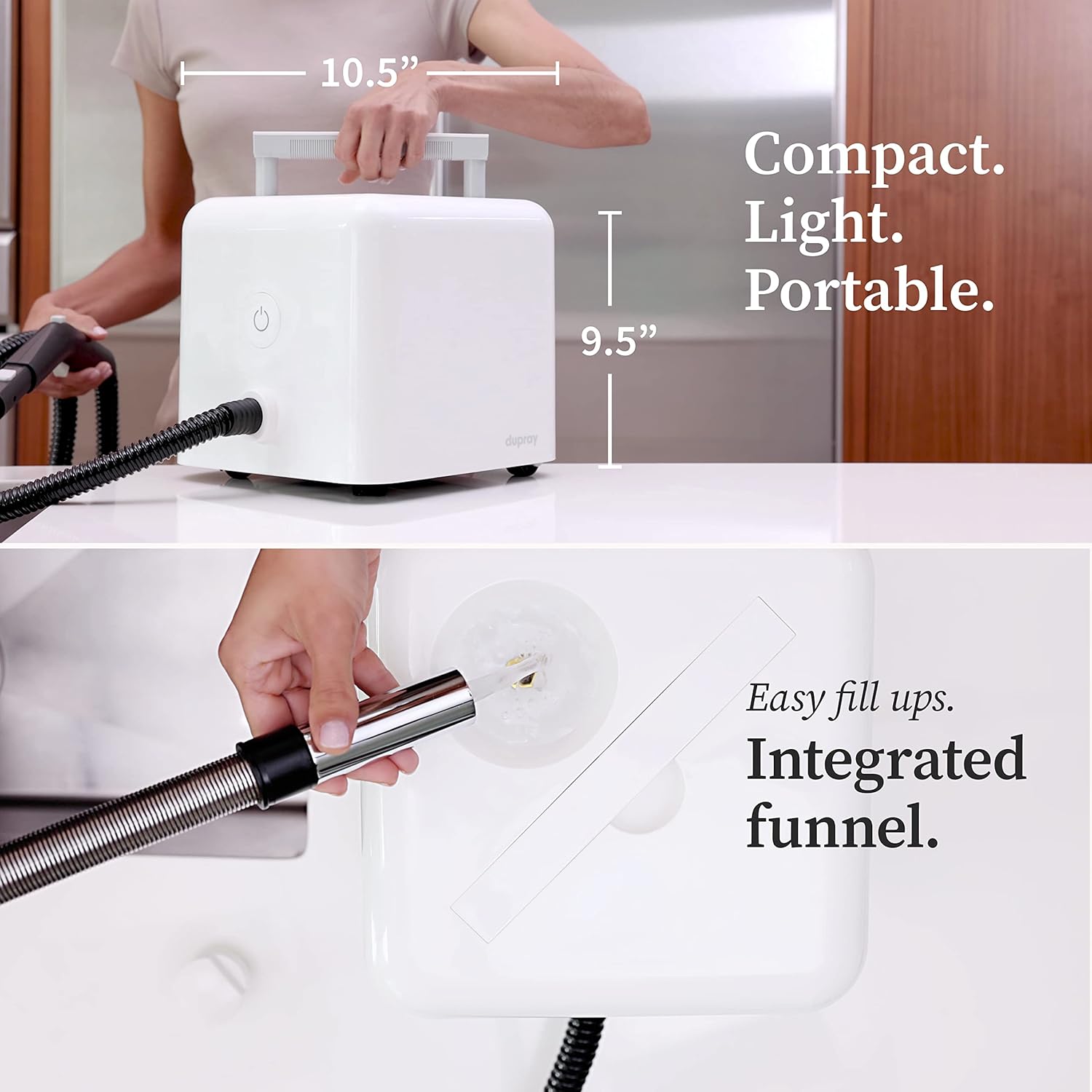 Dupray Neat Steam Cleaner Powerful Multipurpose Portable Steamer - Image 7