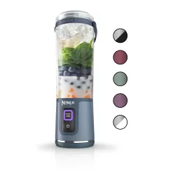 Ninja BC51NV Blast Portable Blender, Cordless, 18oz. Vessel, Denim Blue