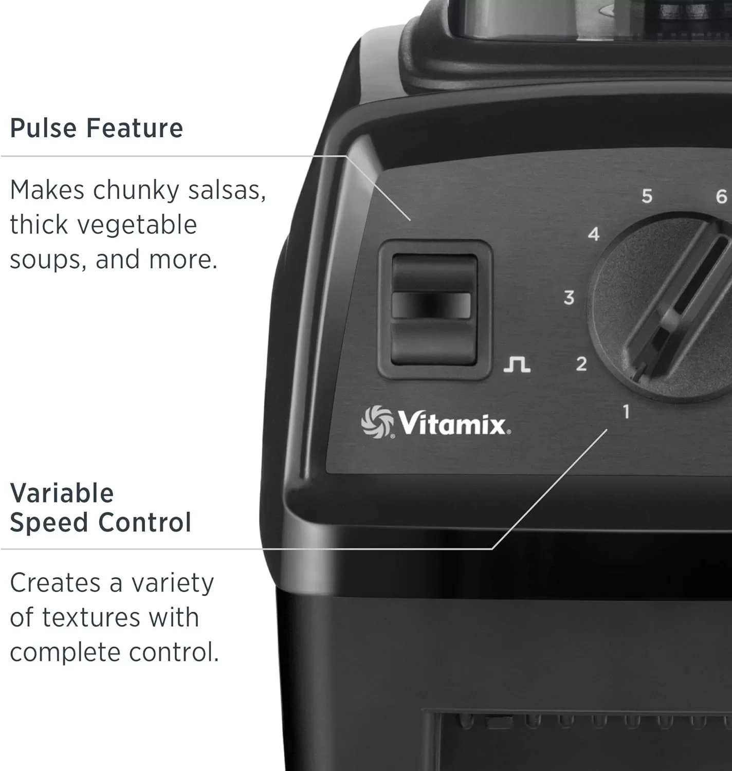 Vitamix Explorian Blender, Professional-Grade, 64 oz. Low-Profile Container, Black - 65542 (Renewed Premium)