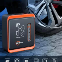 Tire Inflator Portable Air Compressor - KEEPUP 150 PSI Cordless Air Pump with 25000mAh Rechargeable Battery