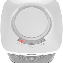 Lasko CD08200 Small Portable Ceramic Space Heater for Bathroom and Indoor Home Use, White
