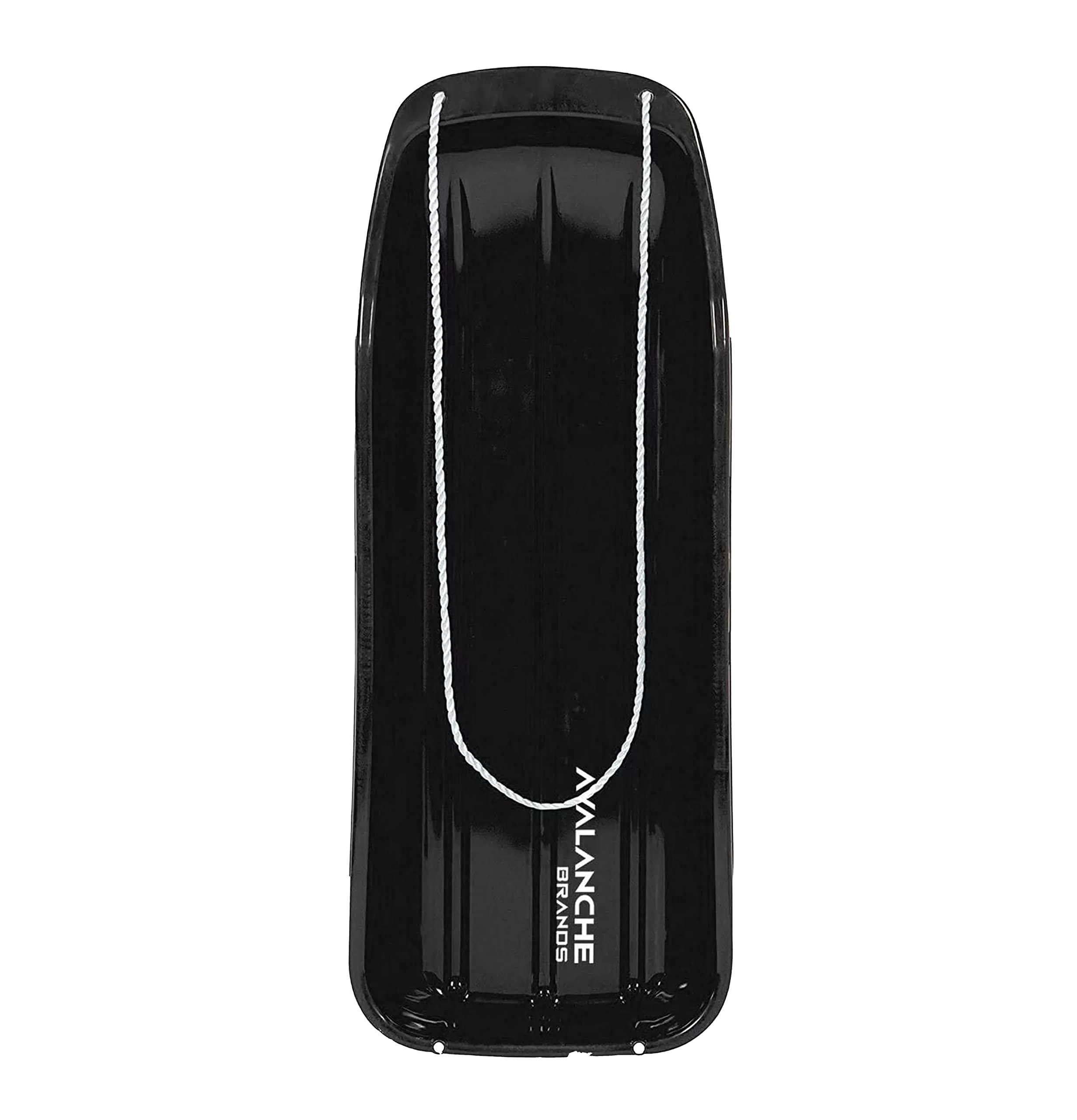 Avalanche Brands - Classic 48" Downhill Toboggan Snow Sled Includes Pull Rope and Handles