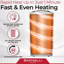 Bartnelli Pro Luxury Premium Towel Warmer, Extra Large Modern Bucket Style Warmer