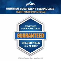 PEAK OET Extended Life Orange Concentrate Antifreeze/Coolant for North American Vehicles, 1 Gal.