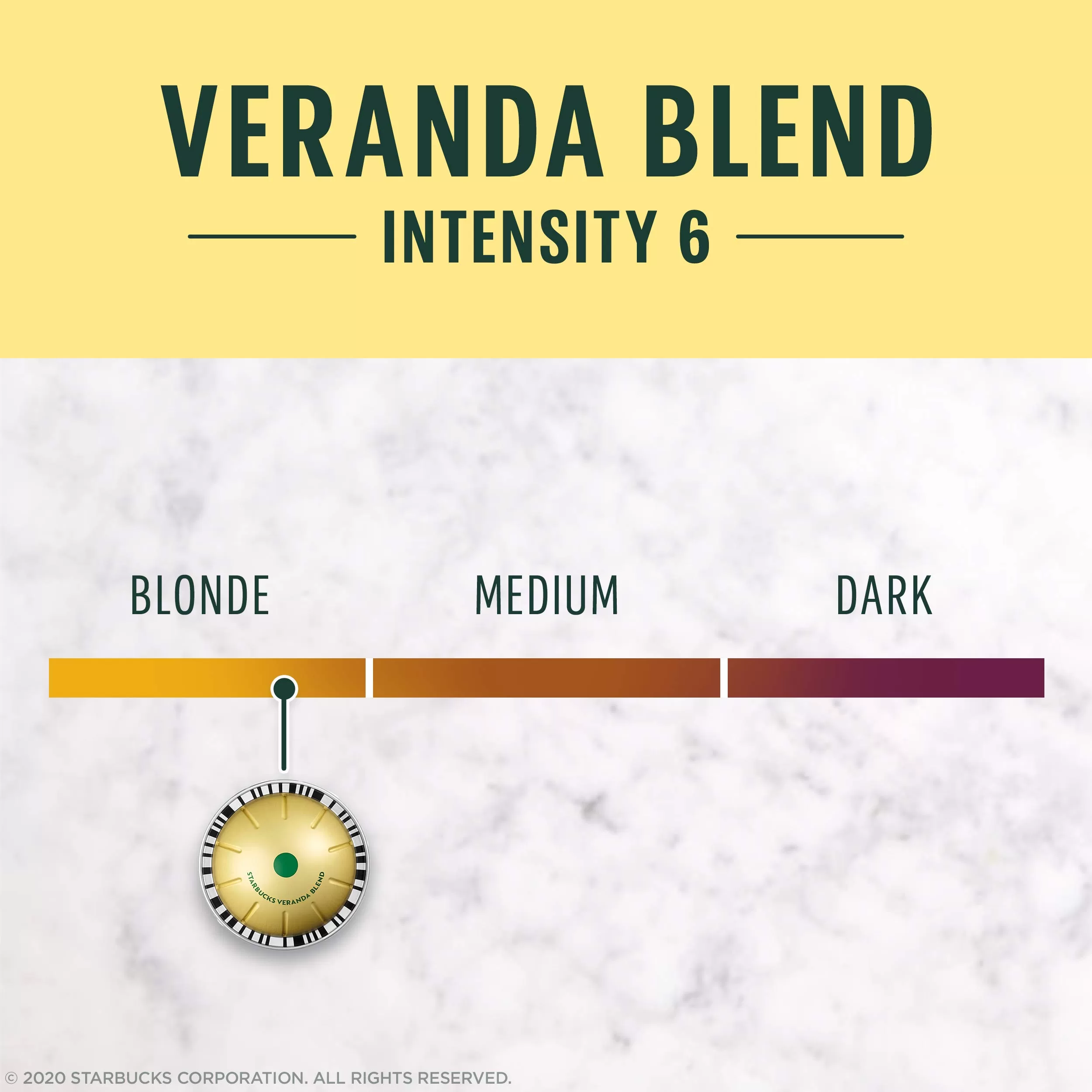 Starbucks by Nespresso Blonde Roast Veranda Blend Coffee (32-count)