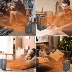 Shinic Space Heater,1500W Milkhouse Heater