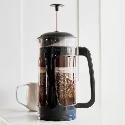 ESPRO - P3 French Press - Double Micro-Filtered Coffee and Tea Maker, Grit-Free and Bitterness - Free Brews - (Black, 32 Oz)