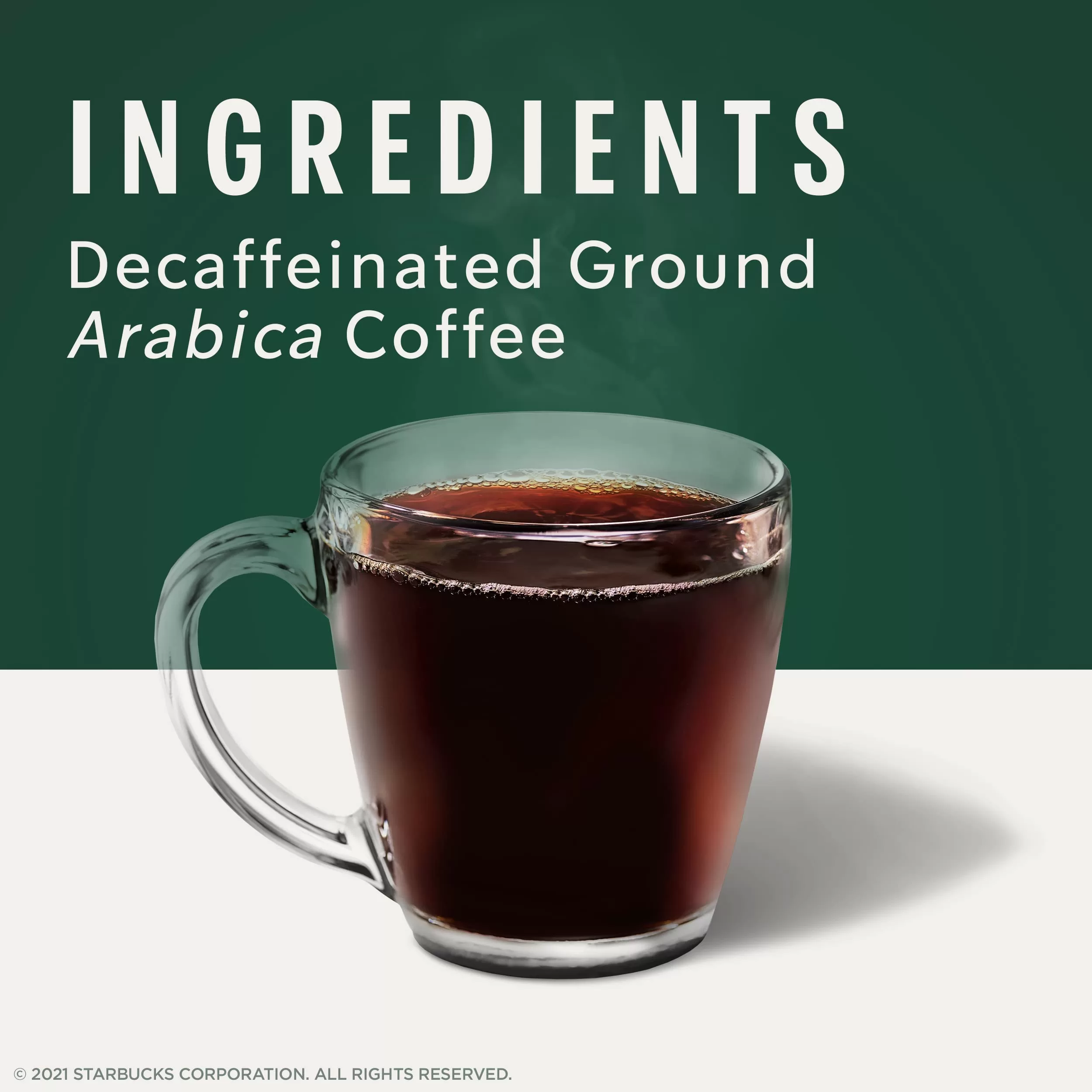 Starbucks VIA Instant Coffee—Dark Roast Coffee—Decaf Italian Roast—100% Arabica—1 box (50 packets)