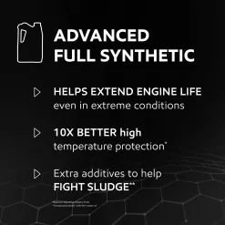 Mobil 1 Advanced Full Synthetic Motor Oil 5W-30, 5 Quart