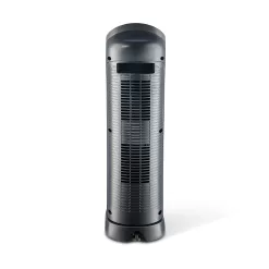 Lasko Oscillating Digital Ceramic Tower Heater for Home with Adjustable Thermostat,1500W, Silver
