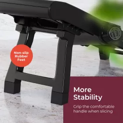 MuellerLiving Mandoline Slicer for Kitchen, Stainless Steel, Slice or Julienne, Vegetable Chopper, Fruits