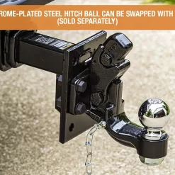 Buyers Products (BH82516) 8-Ton Combination Hitch, 2-5/16 Inch Ball , Black
