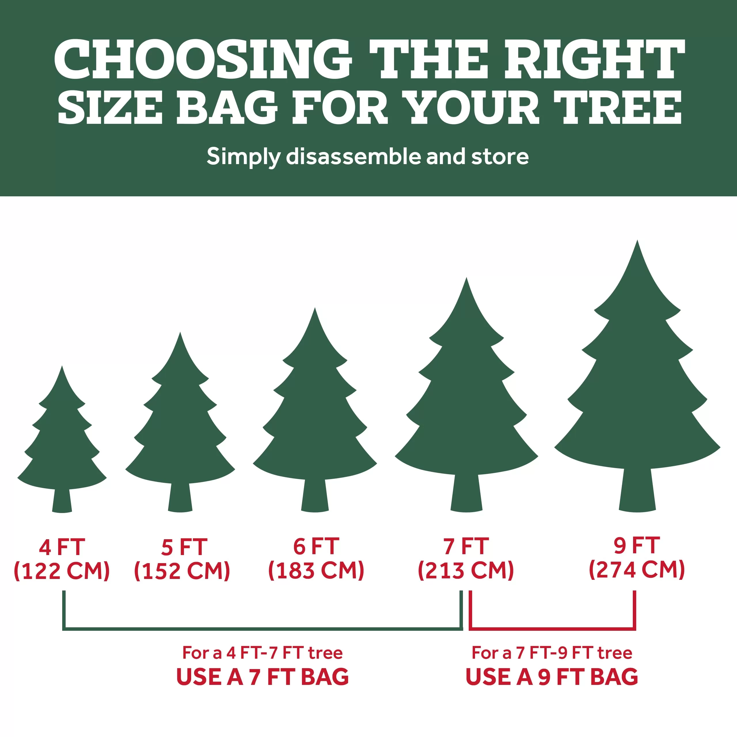 Zober Christmas Tree Storage Bag 9 Ft - Rolling Christmas Tree Storage Box - 600D Fabric