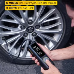 Fanttik X8 APEX Tire Inflator Portable Air Compressor, 2X Faster Inflation, 150PSI Cordless with LCD Dual Screen