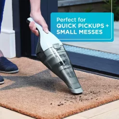 beyond by BLACK+DECKER dustbuster - Handheld - Cordless, Icy Blue - Mini Vacuum Cleaner