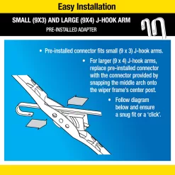 Rain-X - 820145 WeatherBeater Wiper Blade Combo Pack 26" and 18"