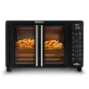 Gourmia Toaster Oven Air Fryer Combo 17 cooking presets 1700W french door digital air fryer oven 24L capacity accessories