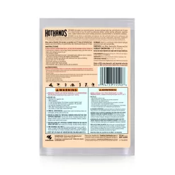 HotHands Body Warmers With Adhesive - Long Lasting Safe Natural Odorless Air Activated Warmers - 40 Individual Warmers