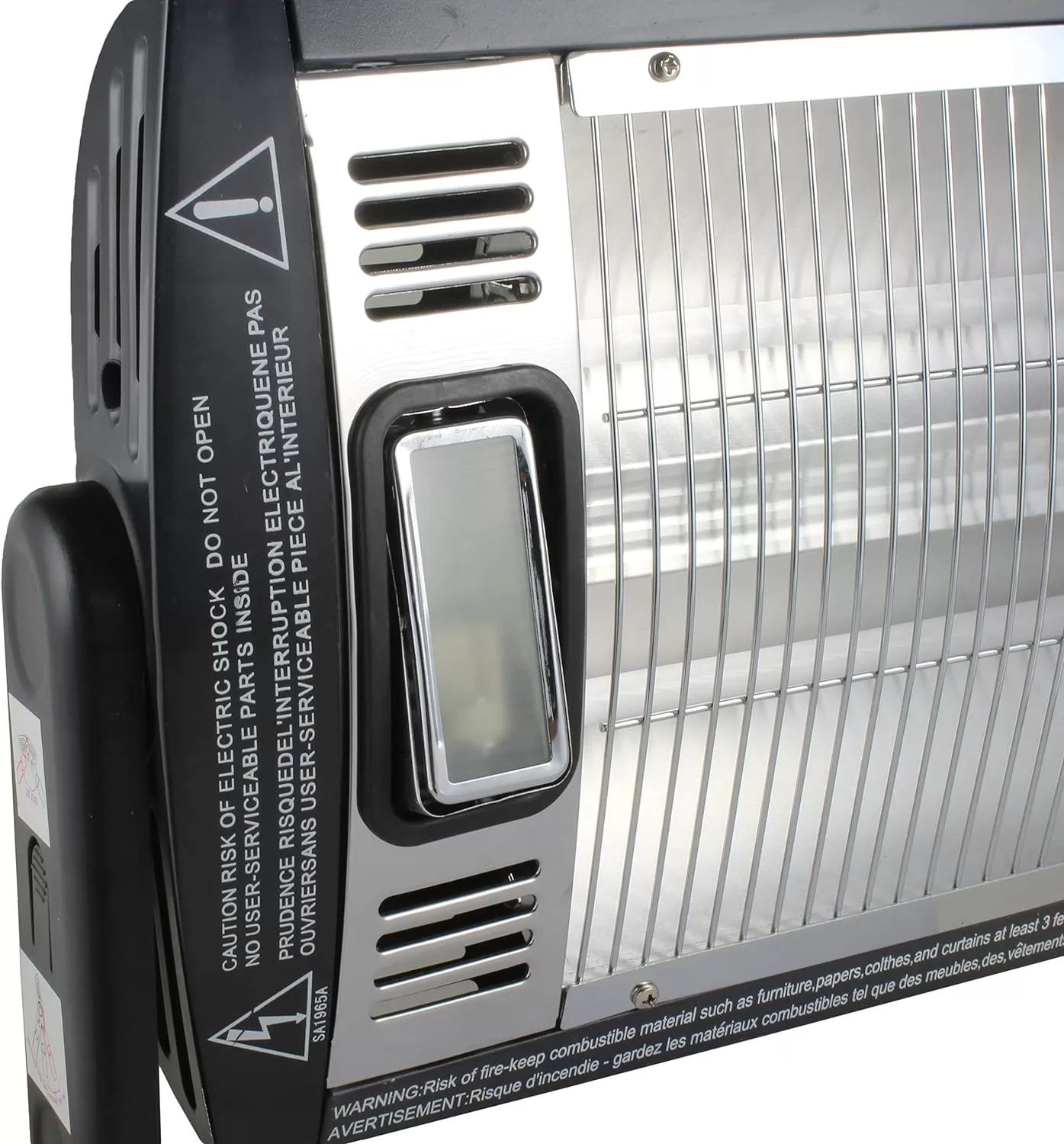 Comfort Zone Ceiling Mounted Dual Quartz Radiant Electric Space Heater, CZQTV5M