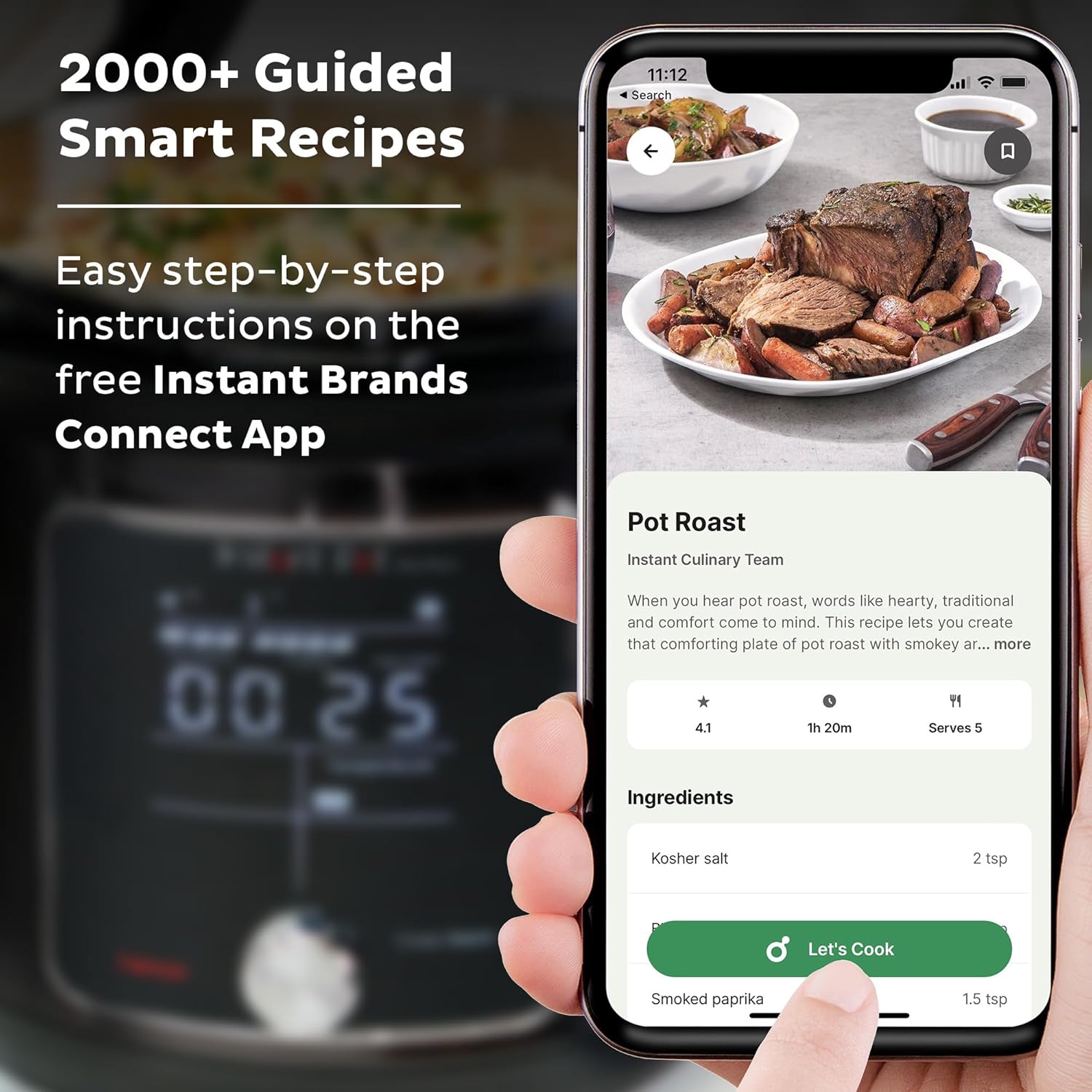 Instant Pot Pro Plus 6 Quart Multi-Use Electric Pressure Cooker - Image 3