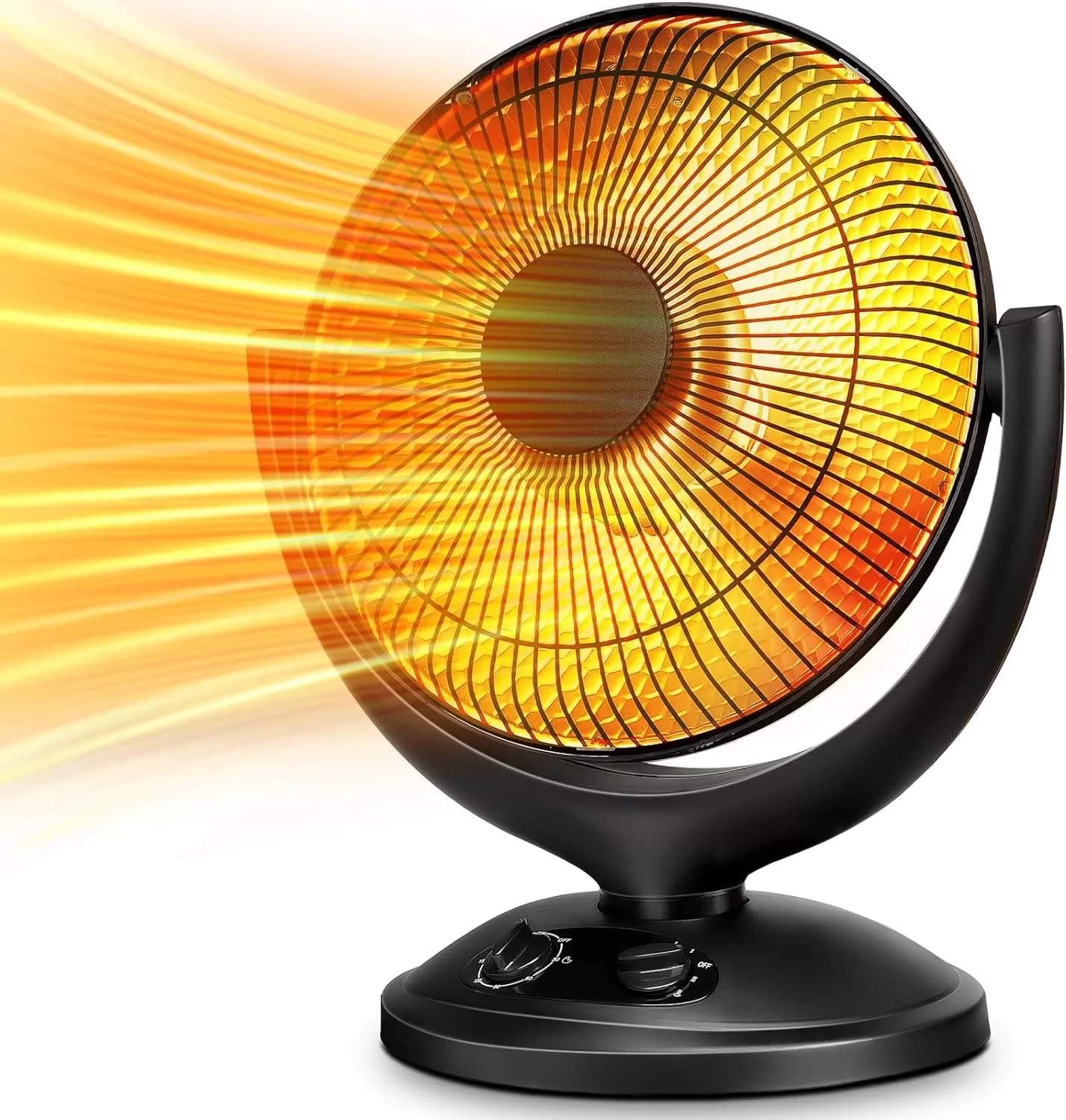 Kismile Oscillating Parabolic Space Heater