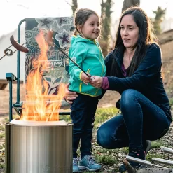 Solo Stove Ranger 2.0, Smokeless Fire Pit | Wood Burning Fireplaces with Removable Ash Pan, Portable Outdoor Firepit