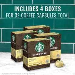 Starbucks by Nespresso Blonde Roast Veranda Blend Coffee (32-count)