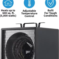 NewAir Portable Heater (240V) Portable Electric Garage Heater