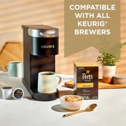 Peet's Coffee, Medium Roast K-Cup Pods for Keurig Brewers - Single Origin Brazil 32 Count (1 Box of 32 K-Cup Pods)