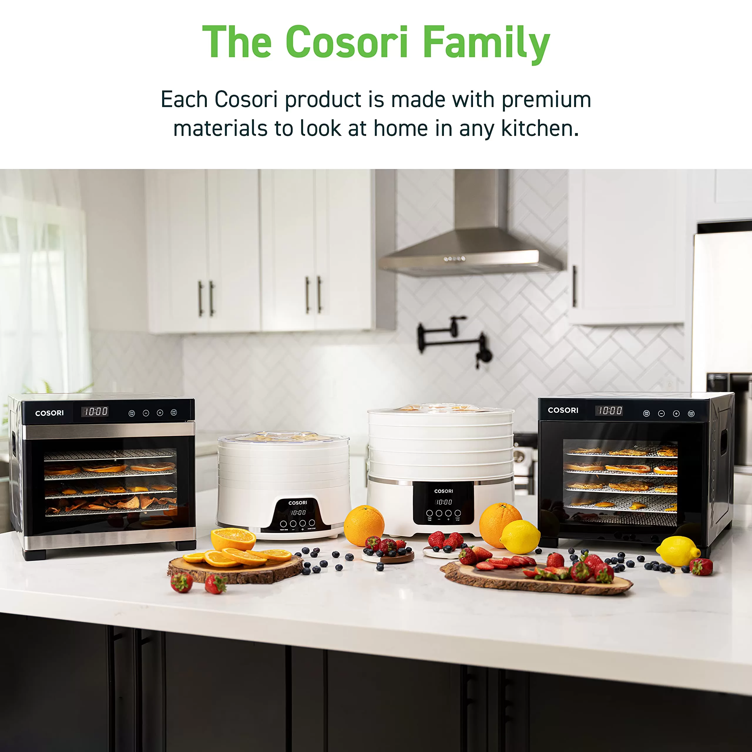 COSORI Food Dehydrator Machine for Jerky, 5 BPA-Free Trays Dryer
