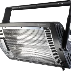 Comfort Zone Ceiling Mounted Dual Quartz Radiant Electric Space Heater, CZQTV5M