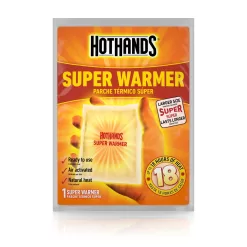 HotHands Body & Hand Super Warmers - Long Lasting Safe Natural Odorless Air Activated Warmers - 40 Individual Warmers