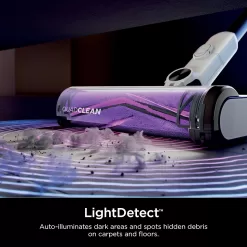 Shark Cordless Vacuum with HEPA Filter, QuadClean Brushroll, White/Beats Brass