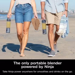Ninja BC51NV Blast Portable Blender, Cordless, 18oz. Vessel, Denim Blue