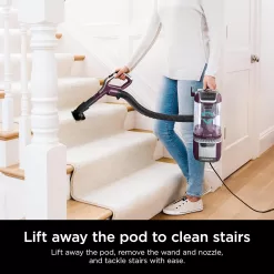 Shark LA702 Rotator Pet Lift-Away ADV Upright Vacuum, Wine Purple, 0.8 Qt. Dust Cup