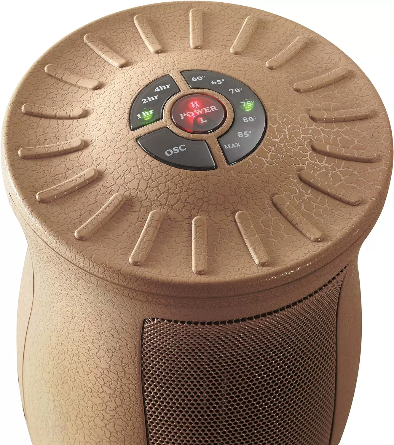 Lasko Designer Series Ceramic Space Heater-Features Oscillation, Remote, and Built-in Timer, Beige